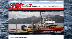 Desktop Screenshot of pacificindustrialmarine.ca